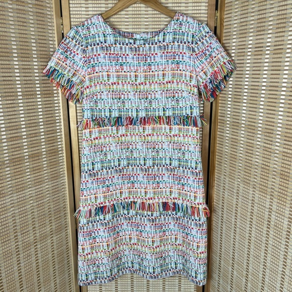 Sara Campbell Bright Tweed Fringe Dress - Picture 5 of 12